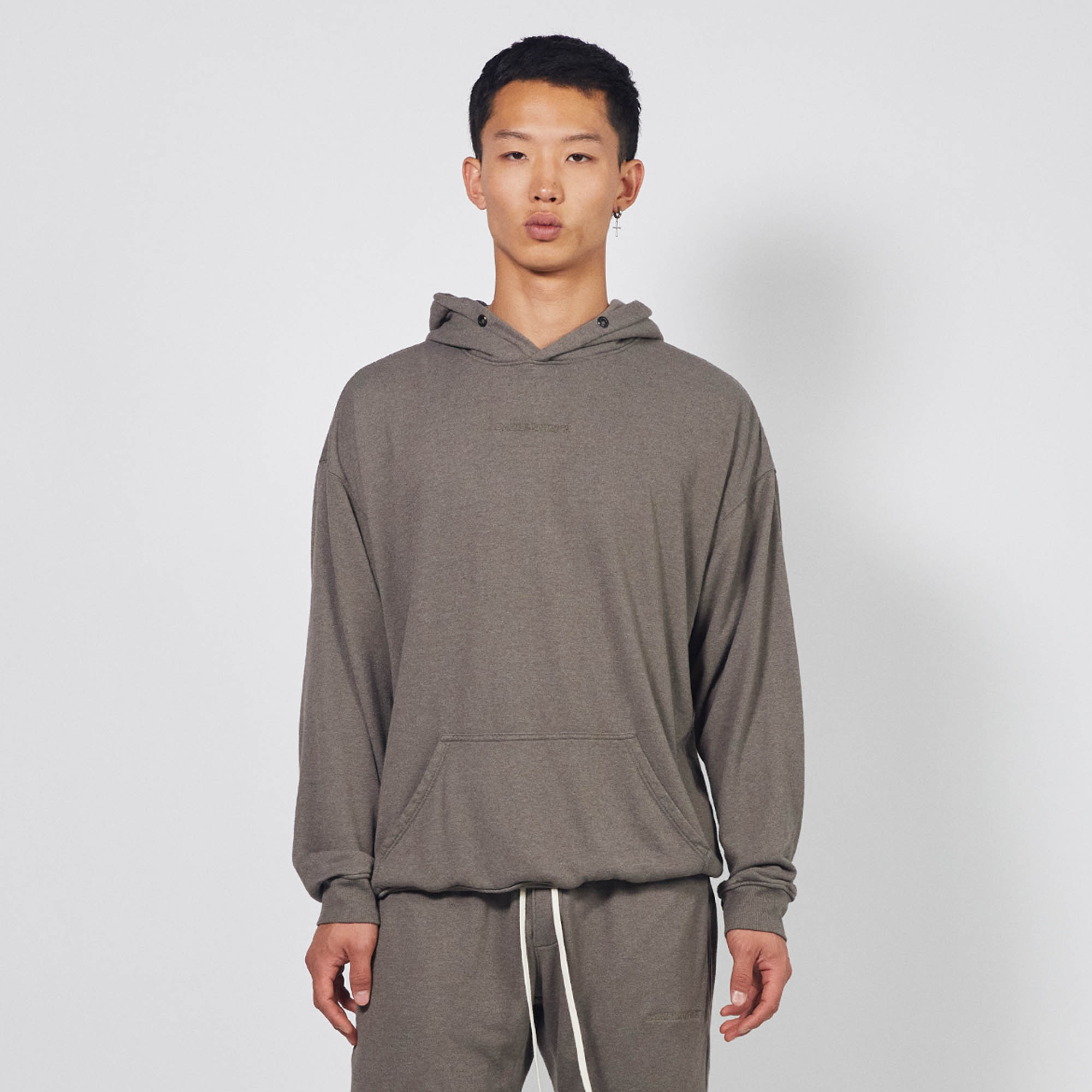 Washed best sale olive hoodie