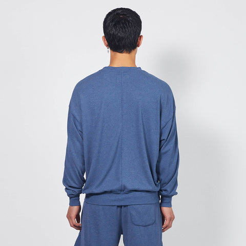 loop terry standard sweatshirt / mountain blue