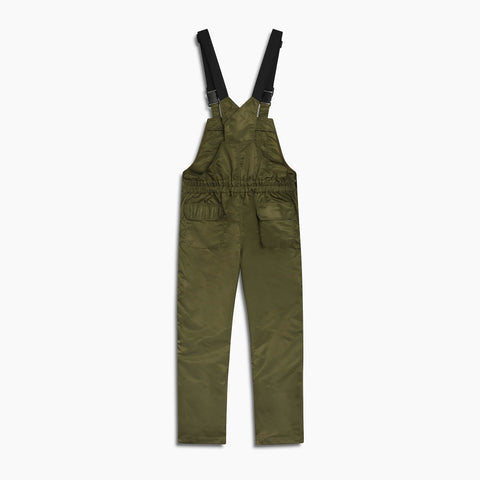 overalls / olive