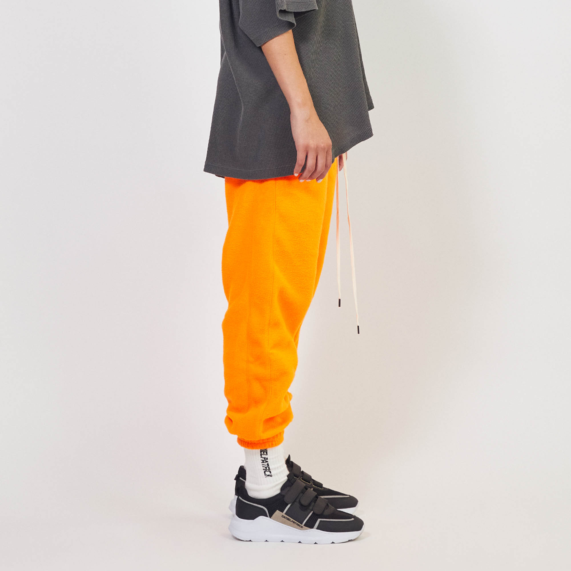 Mens hot sale orange sweatpants