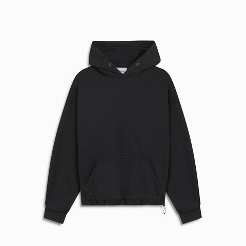 surplus hoodie / washed black
