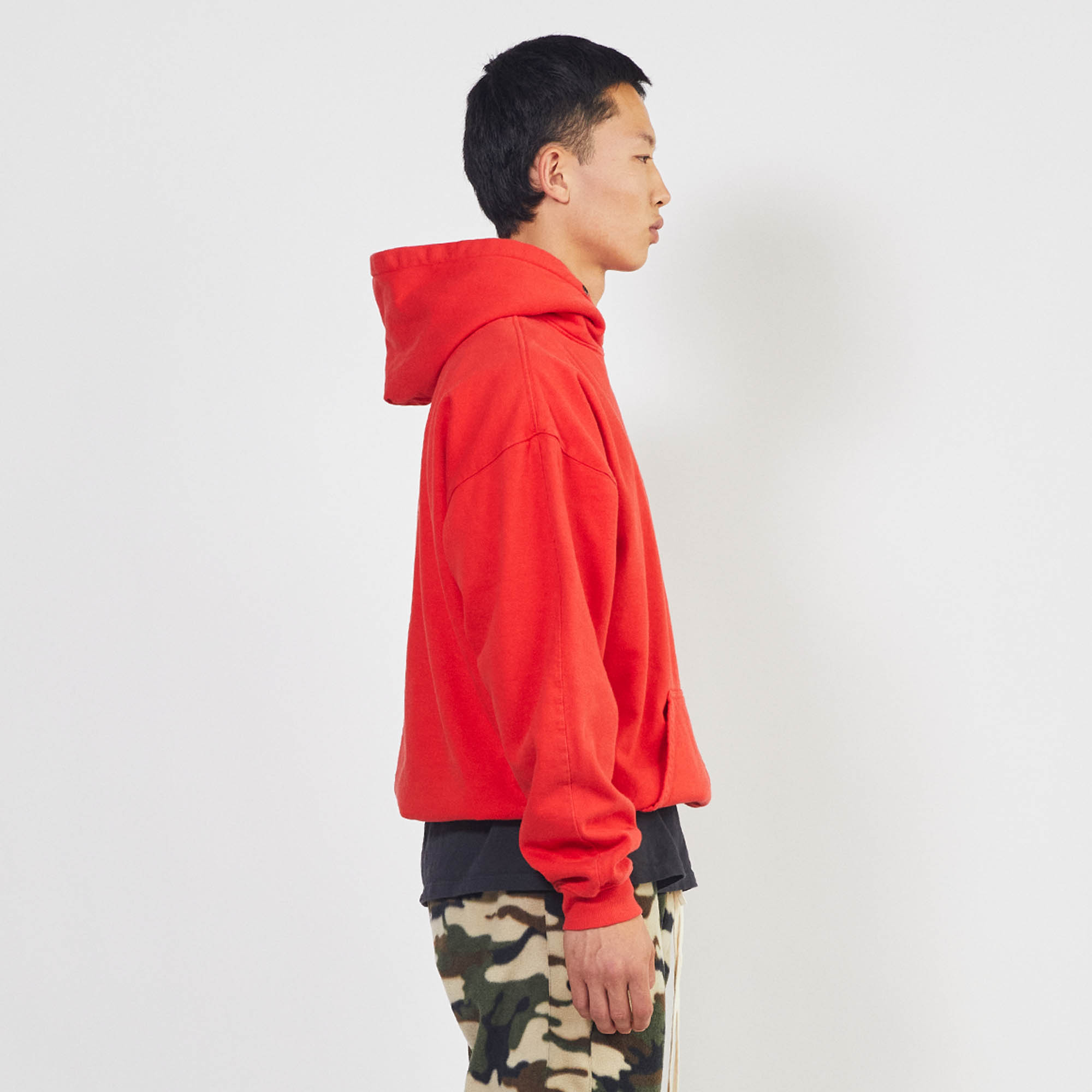 surplus hoodie / red