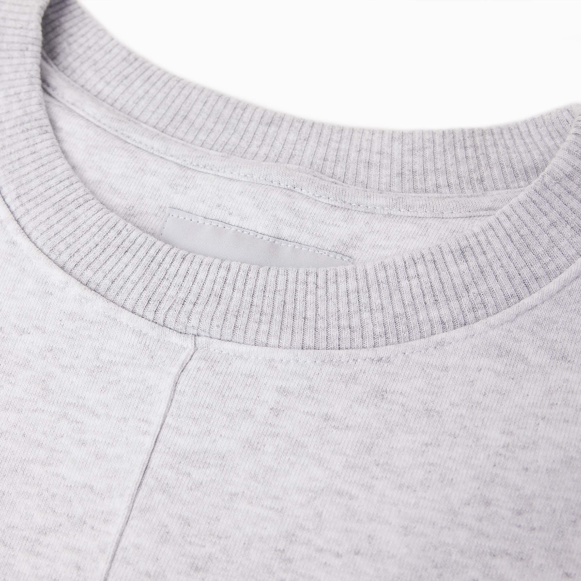 USA sweatshirt / ash heather grey